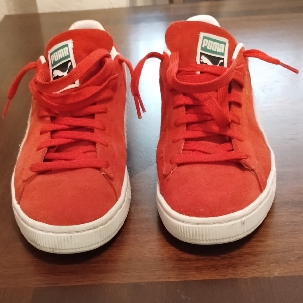 Puma Men's s Vibrant Red Sneakers